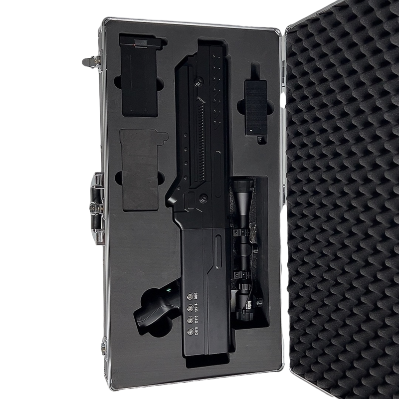  海勃湾手持便携式枪型低空防御反制四通道B型