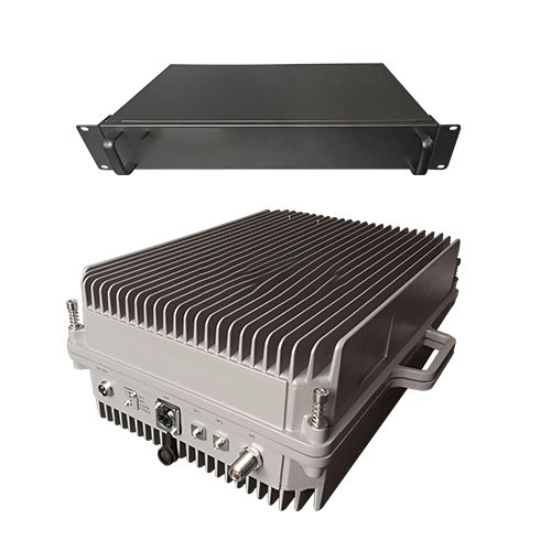  海勃湾TETRA800数字警用集群数字光纤直放站远近端机